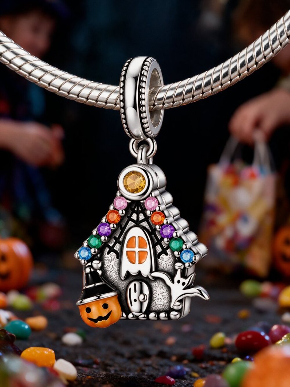 Haunted House Charm – Glow in the Dark